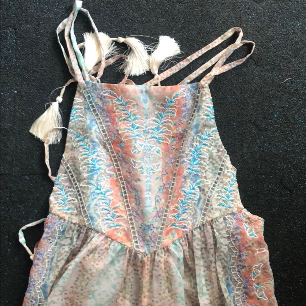 Free People Sheer Romper - S